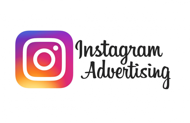Instagram advertising logo